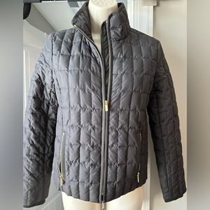 J. Crew Quilted Down Bomber Jacket